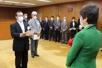 20210308_「つや姫」「雪若丸」認定証交付式、食味コン知事表彰