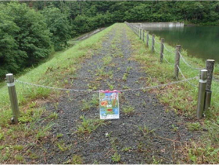 ため池注意喚起看板4