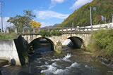 堅磐橋(上山市)の写真