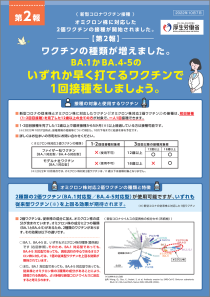 二価ワクチン種類増加