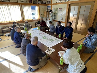 話合いの様子