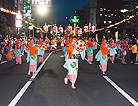 村山地域：花笠祭り